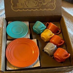 Little Hostess lParty Set by like Mother’s Depression Glass circa 1940’s